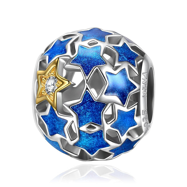 NINAQUEEN Starry Night Series Charm Sterling Silver Charm Stylish jewelry for women