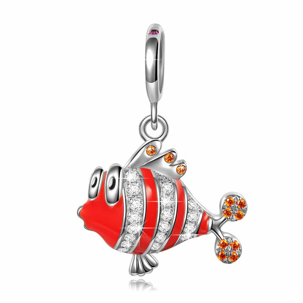 NINAQUEEN Sterling Silver Charm Nemo is Back Series Charm Stylish jewelry for women