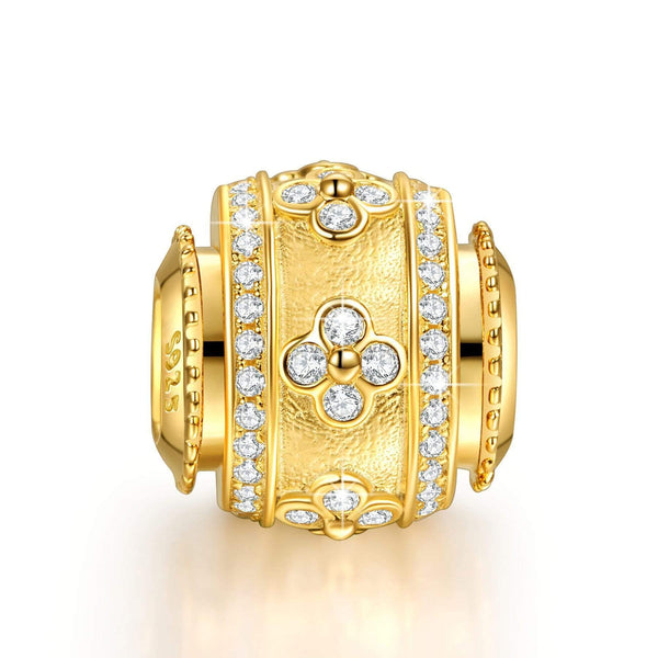 NINAQUEEN Sterling Silver Charm Golden Garden Series Charm Stylish jewelry for women