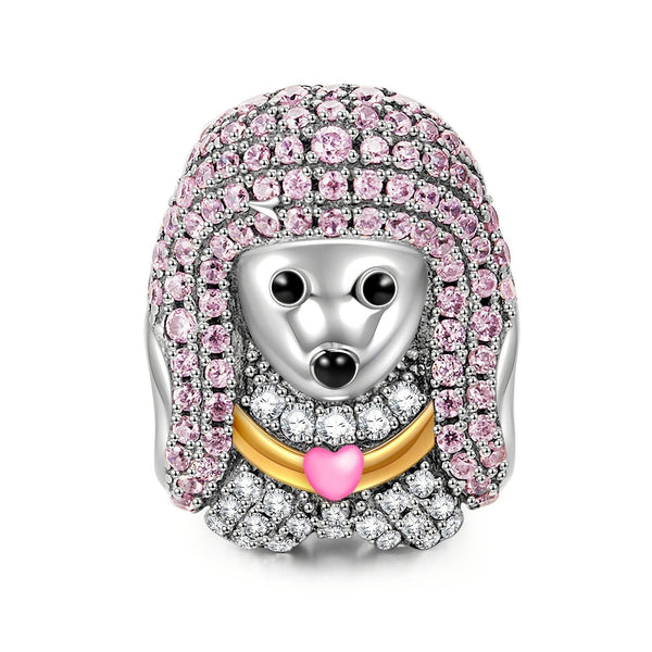 NINAQUEEN Sterling Silver Charm Cute Poodle Series Charm Stylish jewelry for women