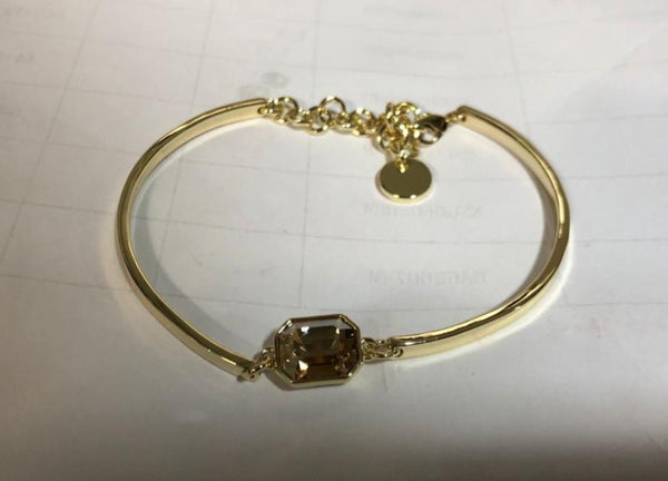 ININY Silver Radiant Elegance Bracelet In 14K Gold Plated