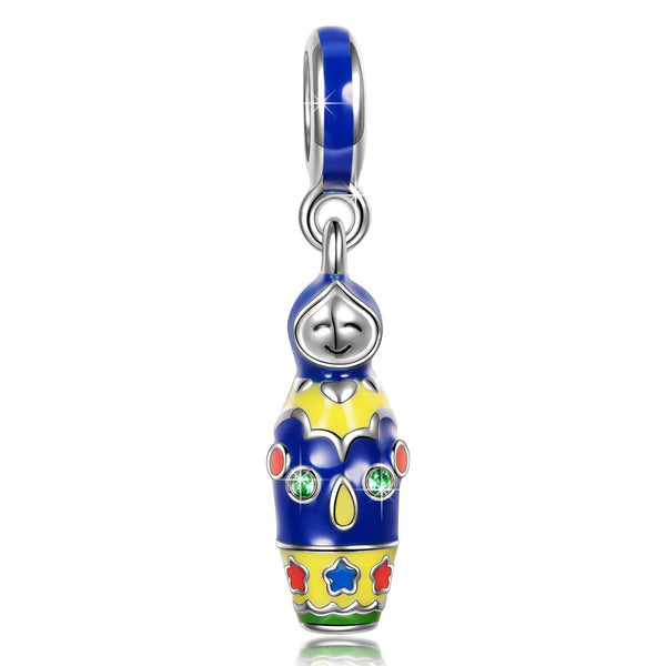 NINAQUEEN Sterling Silver Matryoshka Doll Series Charm Fashion Jewelry for Women