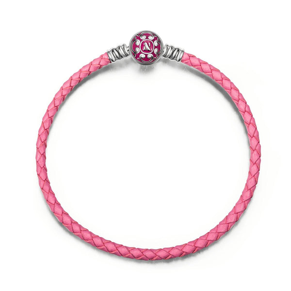 NINAQUEEN pink leather bracelet fashion jewelry for her