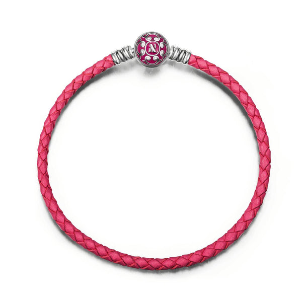 NINAQUEEN pink leather bracelet fashion jewelry for her